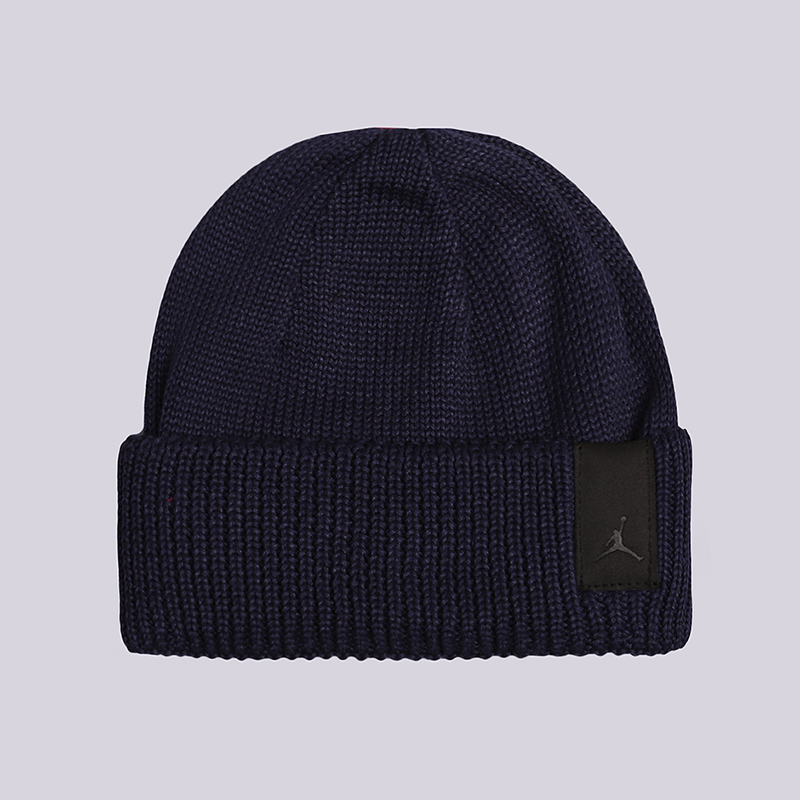  синяя шапка Jordan Watch Beanie 861456-410 - цена, описание, фото 1